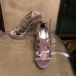Charlotte Russe 🥳2xHP🥳Purple Beaded Heels